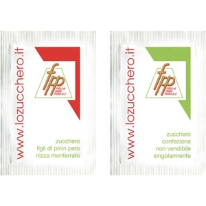 Zucchero semolato FPP in mono porzioni - GAI-160119 (conf.200 bustine da 5 gr)-0