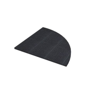 Angolo 90° fra scrivanie Artexport Presto 80x80 cm Nero venato frassino 313/8-0