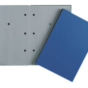 Libro firma Q-Connect 20 pagine 24x35 cm Blu KF31012-0