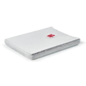 Carta da pacco in fogli Rex-Sadoch 100x140 cm 80 g/m² - Kraft Bianco fogli piegati 50x35 cm - CK50W70-BIA (conf.50)-0