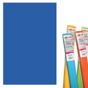 Rotolo di Carta crespa - 50x250 cm - 40 g/m² Deco Blu 10713/14-0