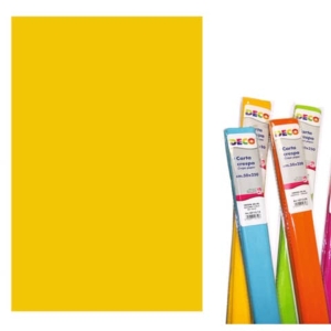 Rotolo di Carta crespa - 50x250 cm - 40 g/m² Deco Oro 05121-0