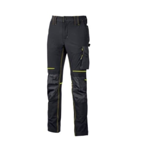 Pantalone da lavoro U-Power ATOM Black Carbon - taglia M-0