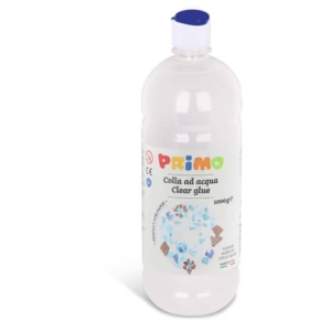 Colla ad acqua Primo Trasparente bottiglia 1000 ml con tappo dosatore-0