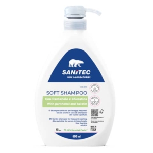 Soft shampoo delicato per lavaggi frequenti Skin Lab Sanitec 600 ml-0