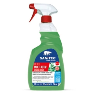 Disinfettante non profumato pronto all'uso per superfici Multi Active Sanitec 750 ml inodore - 1821-S-0