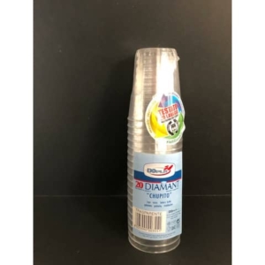 Bicchieri Chupito Trasparenti in polistirene Dopla Reusable 50 ml - 22034 (conf.20)-0