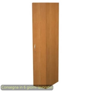Spogliatoio a 1 anta con serratura 33x52xh.180 cm Artexport Noce chiaro 2624/4-0