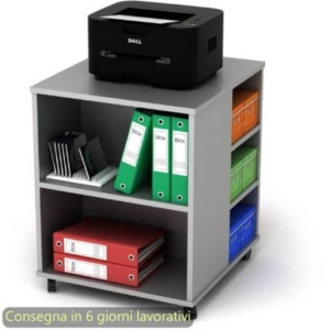 Mobile multifunzione su ruote 56x60xh.70,5 cm Artexport Grigio 2454/9-0