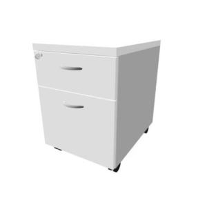 Cassettiera Grigia a 1 cassetto con classificatore 42x56xh.58 cm linea Practika Quadrifoglio - PKCACL01-GR-AA-0