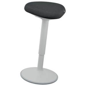 Sgabello Active Comfort in piedi ergonomico Leitz Ergo grigio chiaro - 370x610x377 mm - 65450085 - LoveOffice