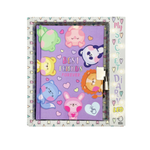 Diario dei segreti Lebez LED 2 soggetti assortiti 81848 - LoveOffice