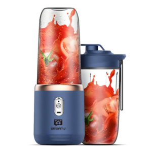 Frullatore portatile Smart-J Easyblend con doppio bicchiere blu A004471 - LoveOffice