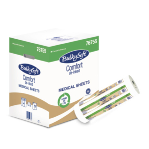 Lenzuolino medico Bulkysoft Comfort 2 veli - bianco 50 m - conf.6 pz - 76755.E10 - LoveOffice